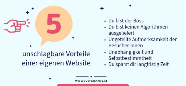 5 unschlagbare Vorteile einer Website