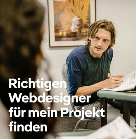 Webdesigner finden